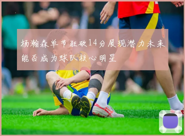 杨瀚森单节狂砍14分展现潜力未来能否成为球队核心明星